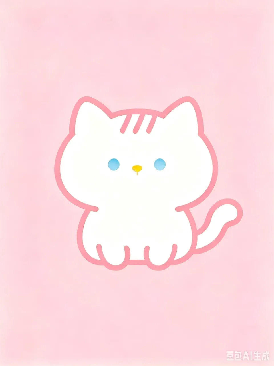 AI 画的小猫
