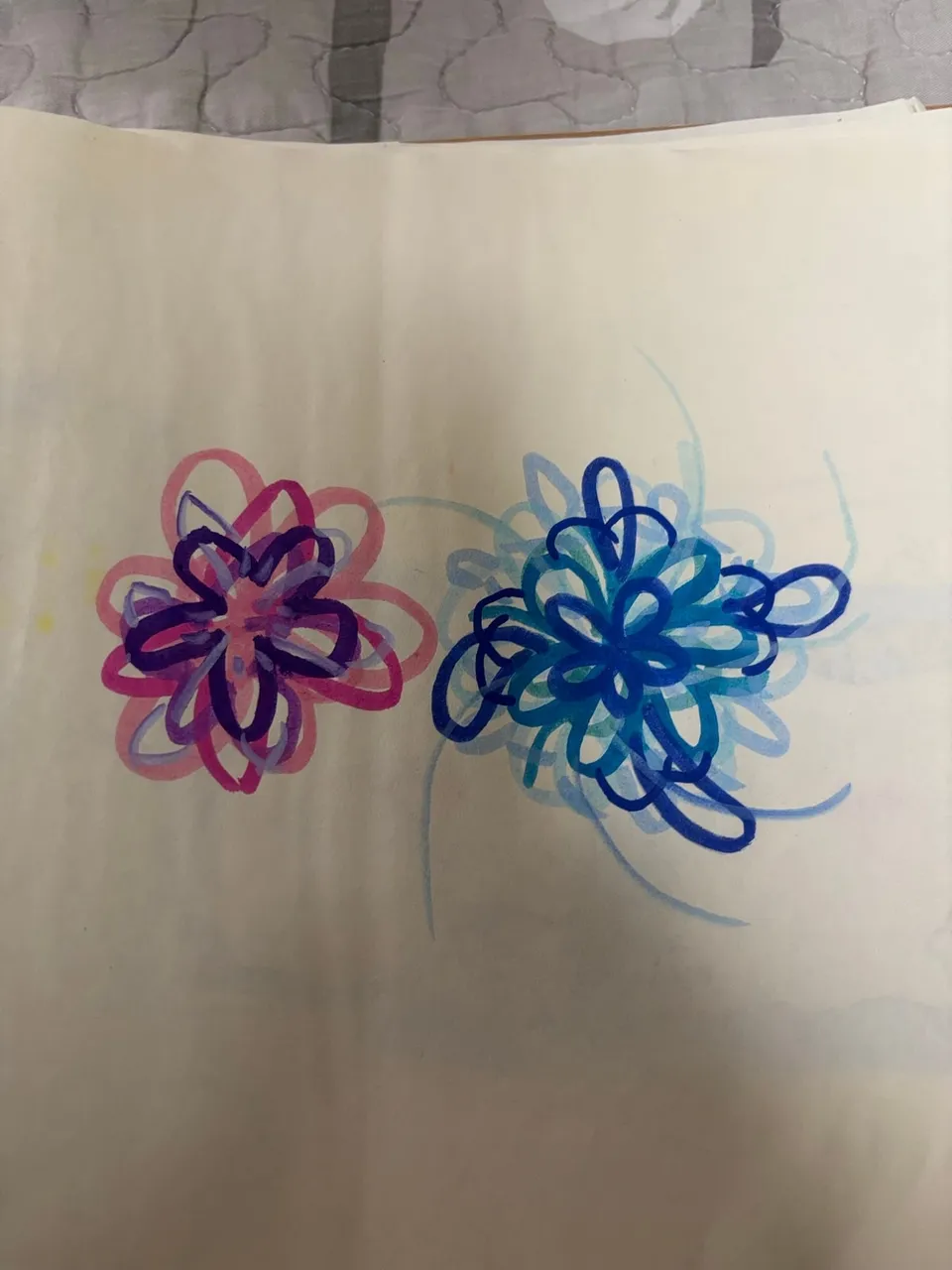 两朵花
